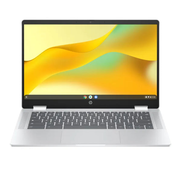 1 of 8 Product Gallery Skip to the beginning of the images gallery Save R 500       HP x360 14 Intel® Celeron® N100 4GB RAM 128GB UFS Chromebook