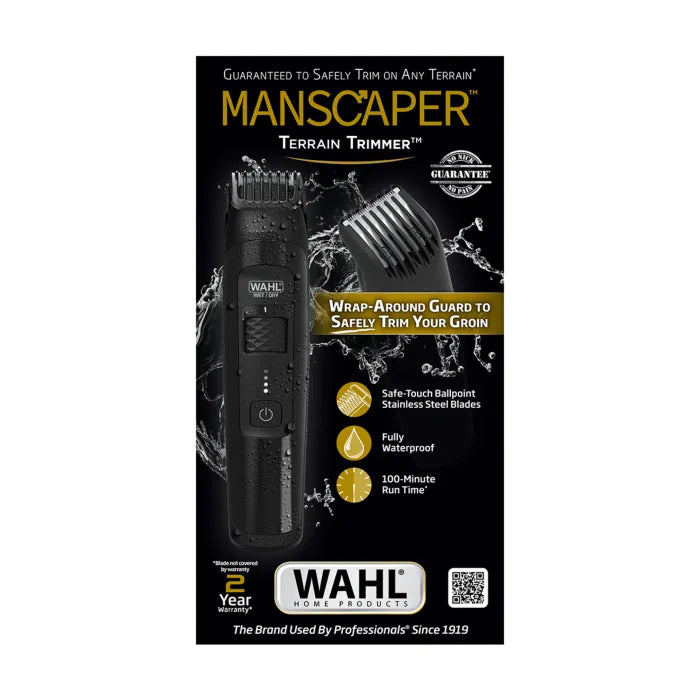 Wahl Manscaper Terrain Lithium Ion Cordless USB Beard & Body Trimmer
