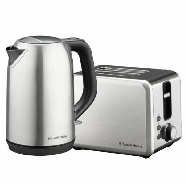 Russell Hobbs Stainless Pack Includes Kettle & Toaster